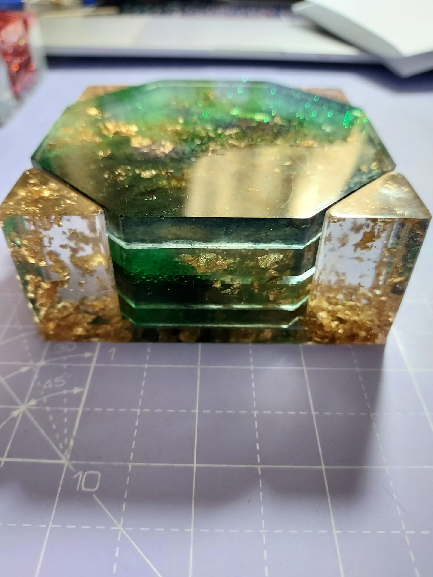 Resin Coaster Sets - for Tableware Protection and Decor