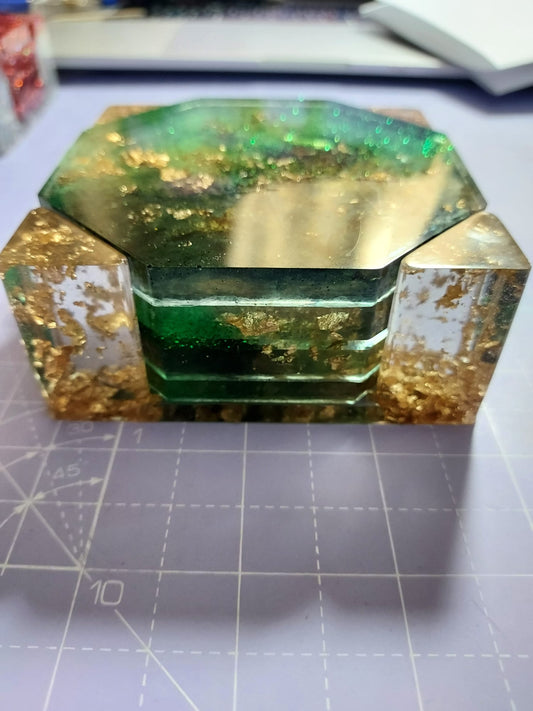 Resin Coaster Sets - for Tableware Protection and Decor