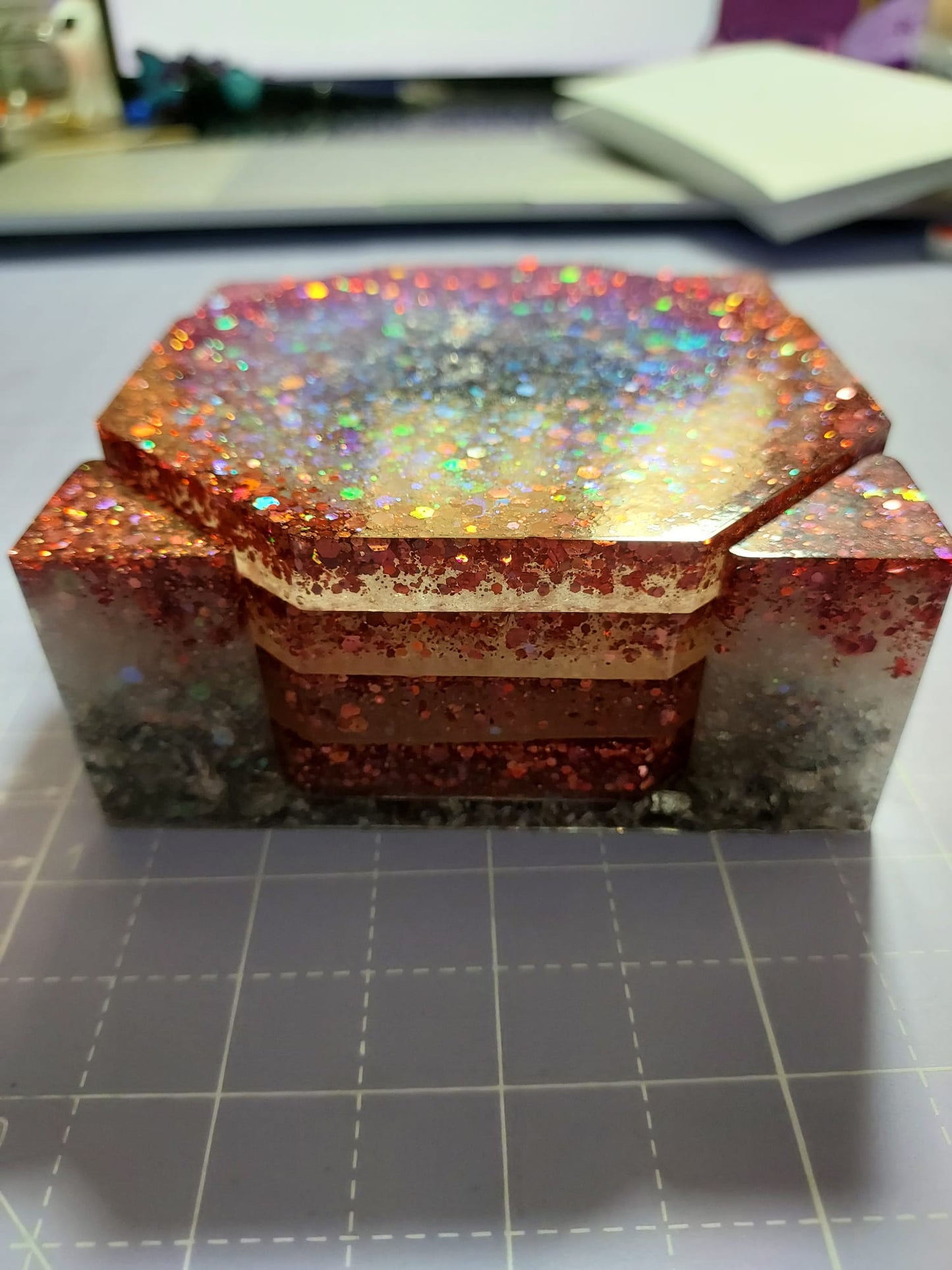Resin Coaster Sets - for Tableware Protection and Decor