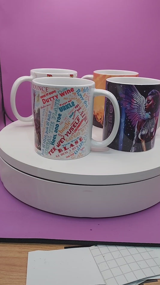 Custom 11oz Sublimation Mugs - Plain White