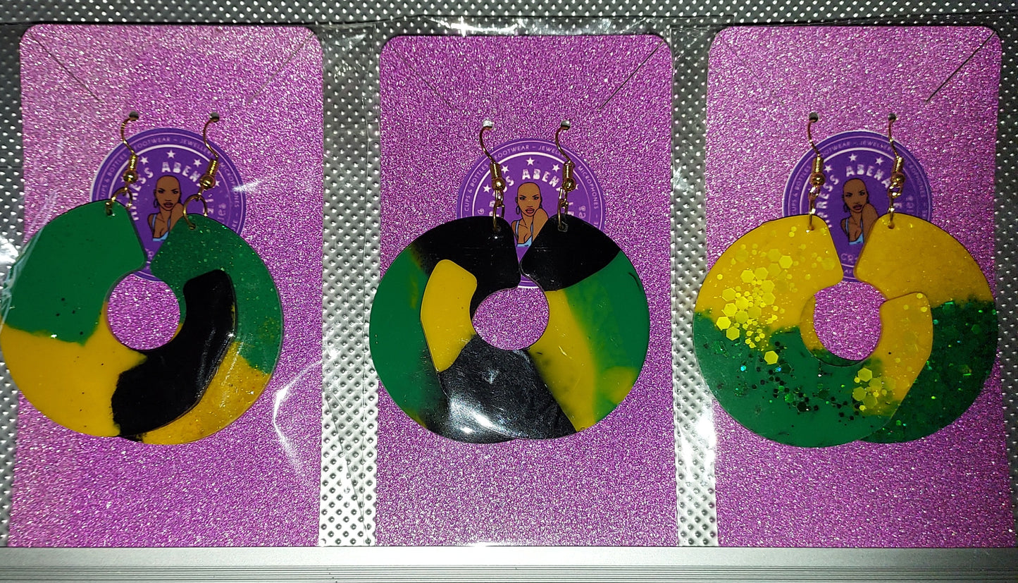 JAMAICAN INSPIRED EARRINGS
