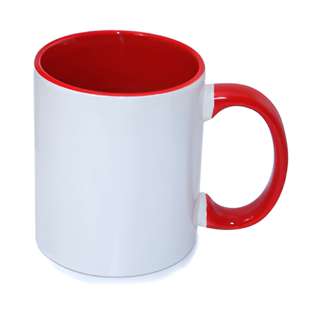 Custom 11oz Sub Mugs with Coloured inside